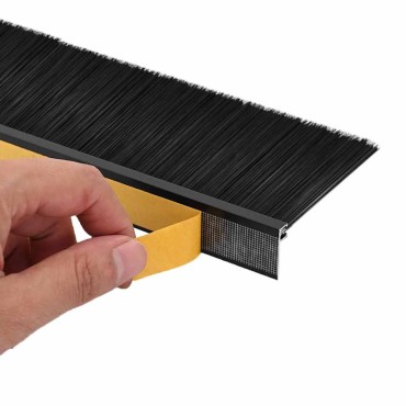 vidaXL Αυτοκόλλητες σφραγίδες πόρτας 2 τμχ. 100 cm Αλουμινένιο Κράμα