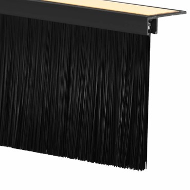 vidaXL Αυτοκόλλητες σφραγίδες πόρτας 12 τμχ. 100 cm Αλουμινένιο Κράμα
