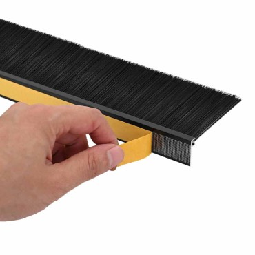 vidaXL Αυτοκόλλητες σφραγίδες πόρτας 12 τμχ. 100 cm Αλουμινένιο Κράμα