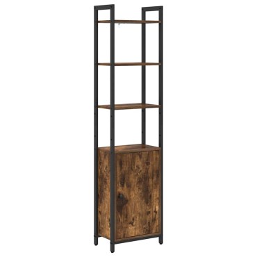 vidaXL Βιβλιοθήκη 6 επιπέδων 40x24x161cm Επεξεργασμένο Ξύλο 1 τεμ.