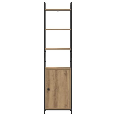 vidaXL Βιβλιοθήκη 6 επιπέδων 40x24x161cm Επεξεργασμένο Ξύλο 1 τεμ.