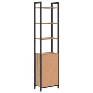 vidaXL Βιβλιοθήκη 6 επιπέδων 40x24x161cm Επεξεργασμένο Ξύλο 1 τεμ.
