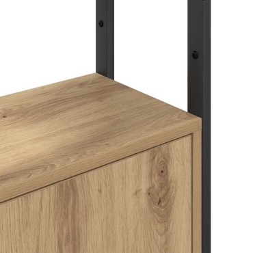 vidaXL Βιβλιοθήκη 6 επιπέδων 40x24x161cm Επεξεργασμένο Ξύλο 1 τεμ.