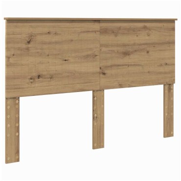 vidaXL Κεφαλάρι Artisan Oak Επεξεργασμένο ξύλο 153x7x100cm 1 τεμ.