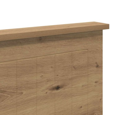 vidaXL Κεφαλάρι Artisan Oak Επεξεργασμένο ξύλο 153x7x100cm 1 τεμ.