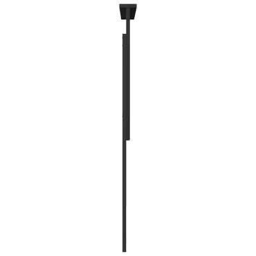 vidaXL Κεφαλάρι Μαύρο Επεξεργασμένο ξύλο 93x7x100cm 1 τεμ.