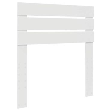 vidaXL Κεφαλάρι Λευκό Επεξεργασμένο ξύλο 93x3x100cm 1 τεμ.