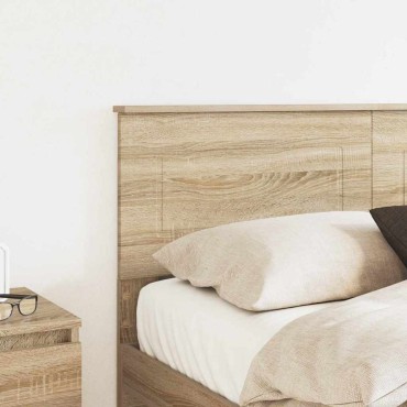 vidaXL Κεφαλάρι Δρύς Sonoma Επεξεργασμένο ξύλο 153x3x90cm 1 τεμ.