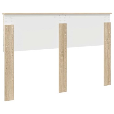 vidaXL Κεφαλάρι Δρύς Sonoma Επεξεργασμένο ξύλο 153x3x90cm 1 τεμ.