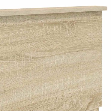 vidaXL Κεφαλάρι Δρύς Sonoma Επεξεργασμένο ξύλο 153x3x90cm 1 τεμ.