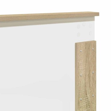 vidaXL Κεφαλάρι Δρύς Sonoma Επεξεργασμένο ξύλο 153x3x90cm 1 τεμ.