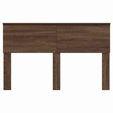 vidaXL Κεφαλάρι Καφέ δρυς Επεξεργασμένο ξύλο 153x3x90cm 1 τεμ.