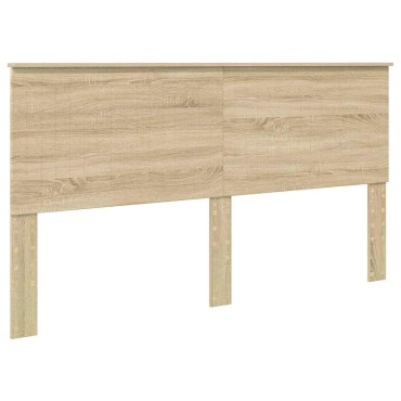 vidaXL Κεφαλάρι Δρύς Sonoma Επεξεργασμένο ξύλο 183x7x100cm 1 τεμ.