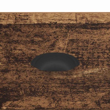 vidaXL Πλαϊνό γραφείο Παλιό Ξύλο 70x35,5x67,5cm 1 τεμ.