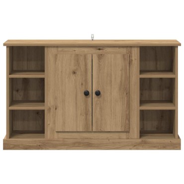 vidaXL Πλαϊνό γραφείο Artisan Oak 100x35,5x60cm 1 τεμ.