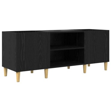 vidaXL Ντουλάπι δίσκων βινυλίου 121x38x48cm Επεξεργασμένο Ξύλο 1 τεμ.