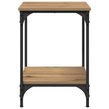 vidaXL Τραπεζάκι σαλονιού Artisan Oak 40x40x55 εκ 1 τεμ.