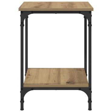 vidaXL Τραπεζάκι σαλονιού Artisan Oak 40x40x55 εκ 1 τεμ.