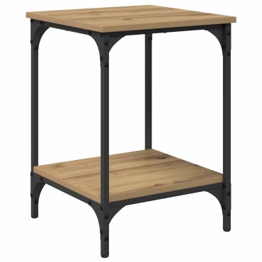 vidaXL Τραπεζάκι σαλονιού Artisan Oak 40x40x55 εκ 1 τεμ.