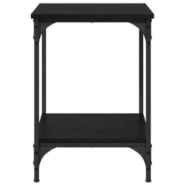 vidaXL Τραπεζάκι σαλονιού Μαύρη Οξυά 40x40x55 εκ 1 τεμ.