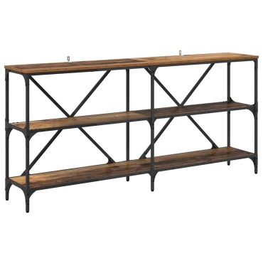 vidaXL Τραπέζι κονσόλας Παλιό ξύλο 160x30x75cm Επεξεργασμένο Ξύλο 1 τεμ.