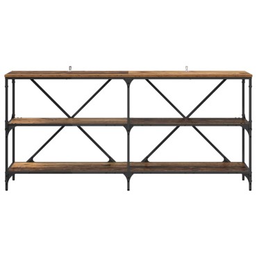 vidaXL Τραπέζι κονσόλας Παλιό ξύλο 160x30x75cm Επεξεργασμένο Ξύλο 1 τεμ.