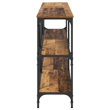 vidaXL Τραπέζι κονσόλας Παλιό ξύλο 160x30x75cm Επεξεργασμένο Ξύλο 1 τεμ.