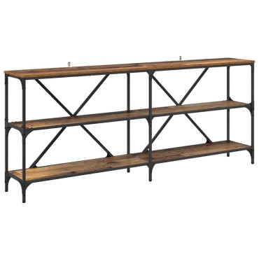 vidaXL Τραπέζι κονσόλας Παλιό ξύλο 180x30x75cm Επεξεργασμένο Ξύλο 1 τεμ.