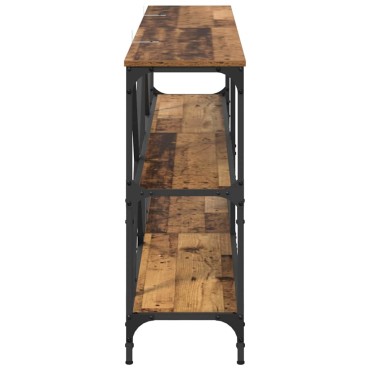 vidaXL Τραπέζι κονσόλας Παλιό ξύλο 180x30x75cm Επεξεργασμένο Ξύλο 1 τεμ.