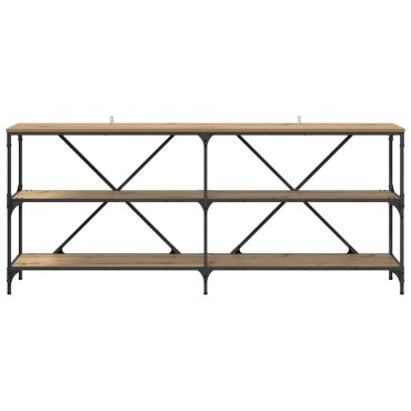 vidaXL Τραπέζι κονσόλας Artisan Oak 180x30x75 εκ 1 τεμ.