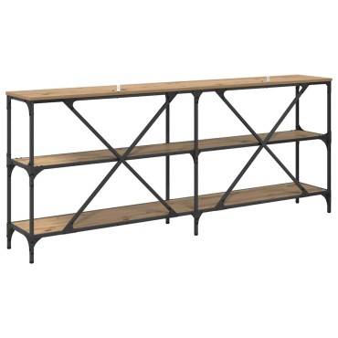 vidaXL Τραπέζι κονσόλας Artisan Oak 180x30x75 εκ 1 τεμ.