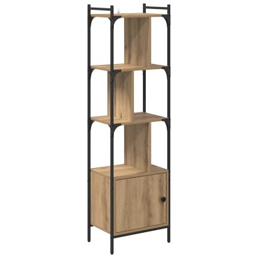 vidaXL Βιβλιοθήκη 6 επιπέδων 44,5x30x154,5cm Επεξεργασμένο Ξύλο 1 τεμ.
