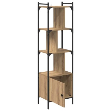 vidaXL Βιβλιοθήκη 6 επιπέδων 44,5x30x154,5cm Επεξεργασμένο Ξύλο 1 τεμ.