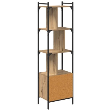 vidaXL Βιβλιοθήκη 6 επιπέδων 44,5x30x154,5cm Επεξεργασμένο Ξύλο 1 τεμ.