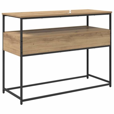 vidaXL Τραπέζι κονσόλας Artisan Oak 100x40x75cm 1 τεμ.