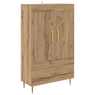 vidaXL Highboard Artisan Oak 69,5x31x115cm Επεξεργασμένο Ξύλο 1 τεμ.