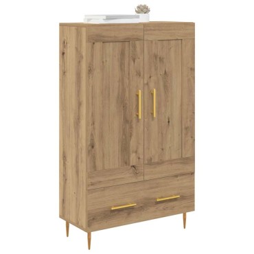 vidaXL Highboard Artisan Oak 69,5x31x115cm Επεξεργασμένο Ξύλο 1 τεμ.