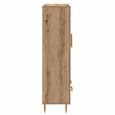 vidaXL Highboard Artisan Oak 69,5x31x115cm Επεξεργασμένο Ξύλο 1 τεμ.