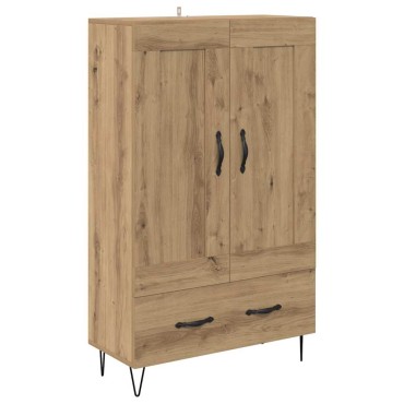 vidaXL Highboard Artisan Oak 69,5x31x115cm Επεξεργασμένο Ξύλο 1 τεμ.
