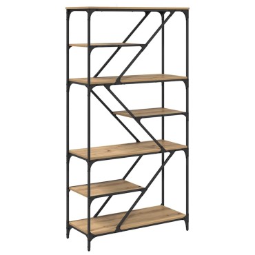 vidaXL Ράφι Βιβλίων 9 επιπέδων 91x36x176cm Επεξεργασμένο Ξύλο 1 τεμ.