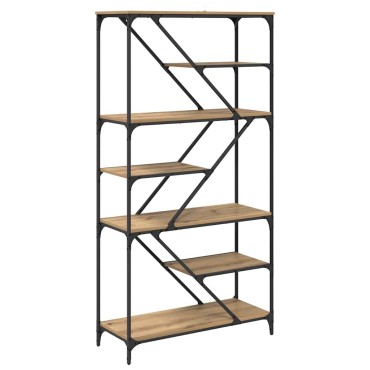 vidaXL Ράφι Βιβλίων 9 επιπέδων 91x36x176cm Επεξεργασμένο Ξύλο 1 τεμ.