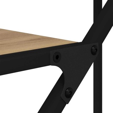vidaXL Ράφι Βιβλίων 9 επιπέδων 91x36x176cm Επεξεργασμένο Ξύλο 1 τεμ.
