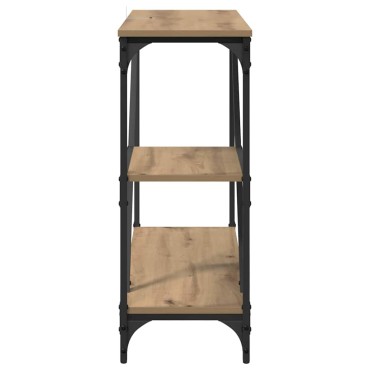 vidaXL Τραπέζι κονσόλας Artisan Oak 88,5x30x75cm 1 τεμ.