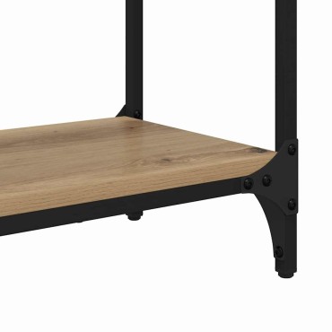 vidaXL Τραπέζι κονσόλας Artisan Oak 88,5x30x75cm 1 τεμ.