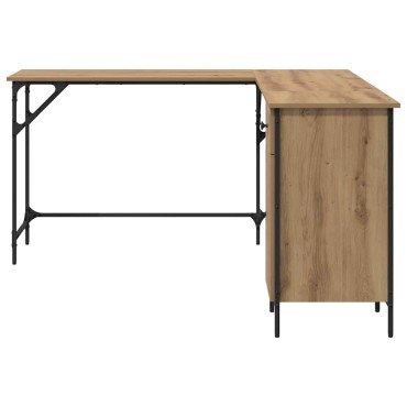 vidaXL Γραφείο Artisan Oak Επεξεργασμένο Ξύλο 141x141x75 εκ 1 τεμ.