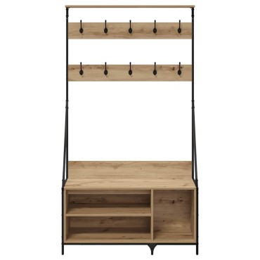 vidaXL Ράφι Ρούχων Artisan Oak 100 x 41 x 184 εκ Επεξεργασμένο Ξύλο