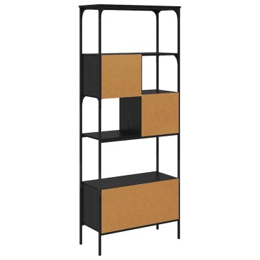 vidaXL Βιβλιοθήκη 7 επιπέδων 76x33x188,5cm Επεξεργασμένο Ξύλο 1 τεμ.