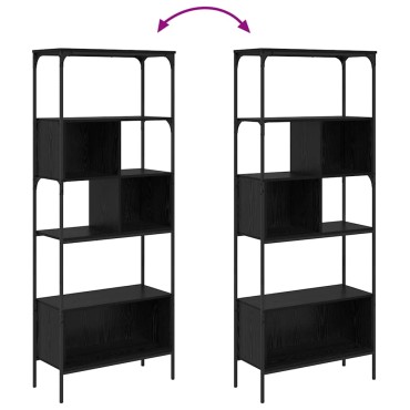 vidaXL Βιβλιοθήκη 7 επιπέδων 76x33x188,5cm Επεξεργασμένο Ξύλο 1 τεμ.