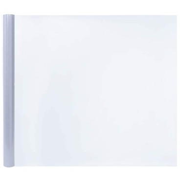 vidaXL Στατική Μεμβράνη Παράθυρου Γκρι με Θολό Εφέ 45 x 2000 cm PVC