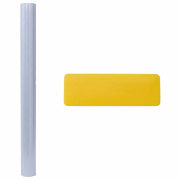 vidaXL Στατική Μεμβράνη Παράθυρου Γκρι με Θολό Εφέ 90 x 500 cm PVC